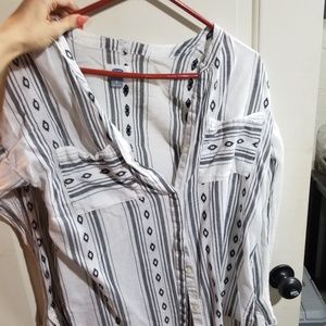Old navy Loose fit button up